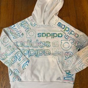 Like new Adidas Girls Hoodie Large